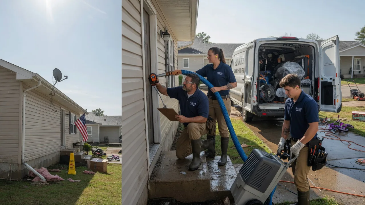 Ceiling Water Damage Restoration in Bluff City, AR near me